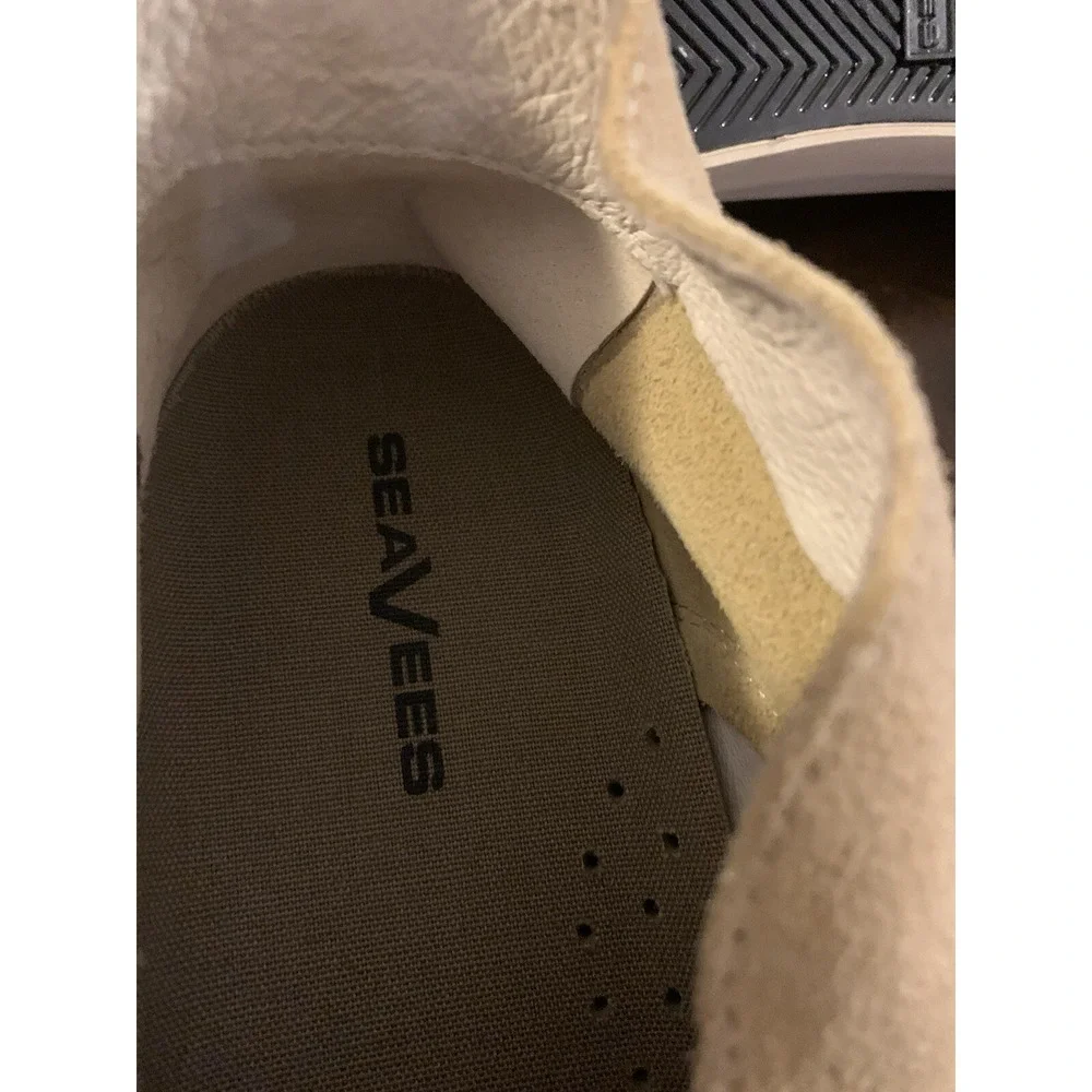 SEAVEES SEA VEES Huntington Women's‎ Suede Cream New No Tag Size 9.5